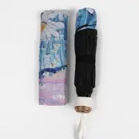 Зонт механический &laquo;Природа&raquo;, эпонж, 4 сложения, 8 спиц, R=47/55 см, d=94 см, МИКС