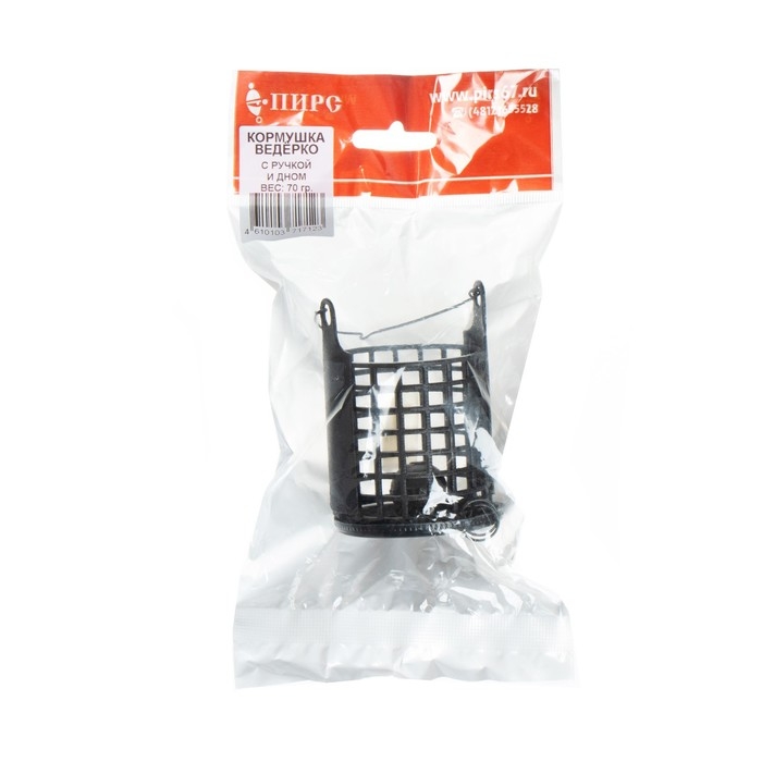 Кормушка Ведерко с петлей, 70 г Кормушка Ведерко с петлей, 70 г