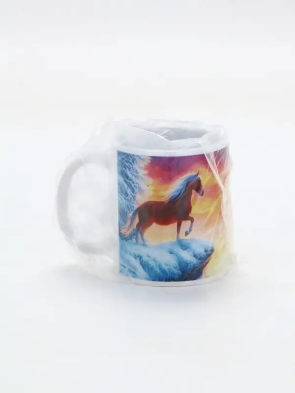 Кружка керамическая новогодняя «Мечты сбываются», 320 мл Кружка керамическая новогодняя «Мечты сбываются», 320 мл