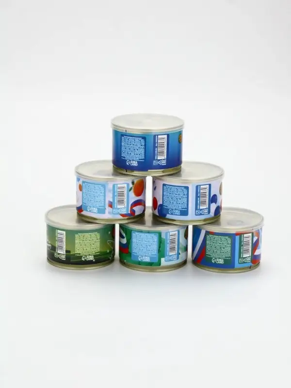 Леденцы монпансье в консервной банке &laquo;Чебурашка. 23 февраля&raquo;, 6 шт