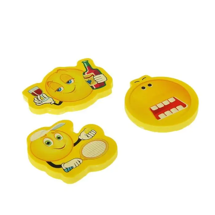 Ластик фигурный Ластик фигурный "Смайл", МИКС (штрихкод на штуке)