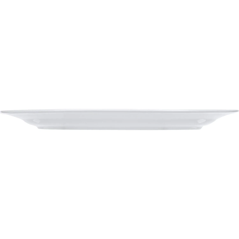 Блюдо овальное Chan Wave Classic, фарфор, белое, 300мм, фк0128