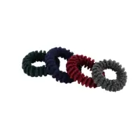 Резинки для волос &laquo;Махрушка спорт&raquo;, набор 4 шт., классика, 3.5 см, МИКС