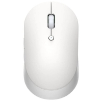 Мышь Xiaomi Mi Dual Mode Wireless Mouse Silent Edition, беспроводная, 1300 dpi, usb, белая