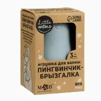 Игрушка для ванны M&B &laquo;Пингвинчик-брызгалка&raquo;, силикон, МИКС