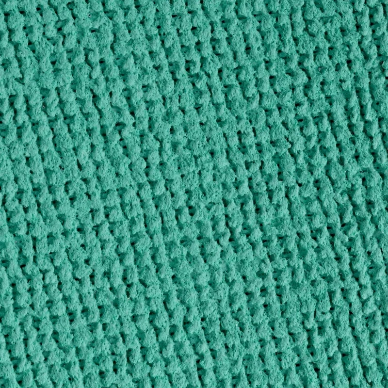 Салфетка хозяйственная микрофибра с ППУ покрытием 30х30см зелёная