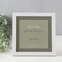 Фоторамка для фото 20х20 см, пластик Lucy, белый