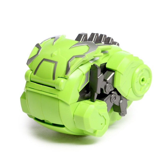 Робот-динозавр «Хасмозавр», трансформируется в яйцо, цвет зелёный