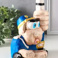 Копилка для денег «Добрый гаишник», гипс, 22.5×18×15 см Копилка для денег «Добрый гаишник», гипс, 22.5×18×15 см