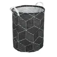 Корзина для белья с ручками тм VETTA Барселона, текстиль, 35х45см, 4 дизайна