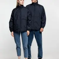 Ветровка из нейлона Surf 210 темно-синяя (navy), размер S