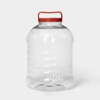 Бидон для хранения продуктов Альтернатива, 10 л, пластик, МИКС