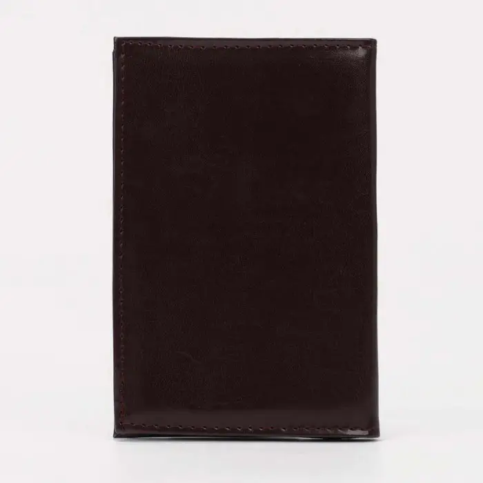 Обложка для паспорта, цвет бордовый