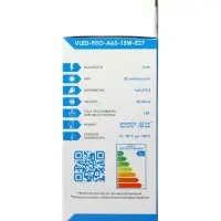 Фитолампа для растений VKL Electric, A65, 15 Вт, E27, IP20, красно-синий спектр