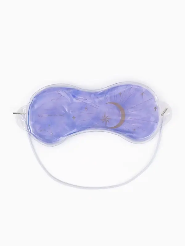 Маска для лица гидрогелевая &laquo;Ночь&raquo;, охлаждающая/согревающая, 18&times;7&times;0.4 см, МИКС