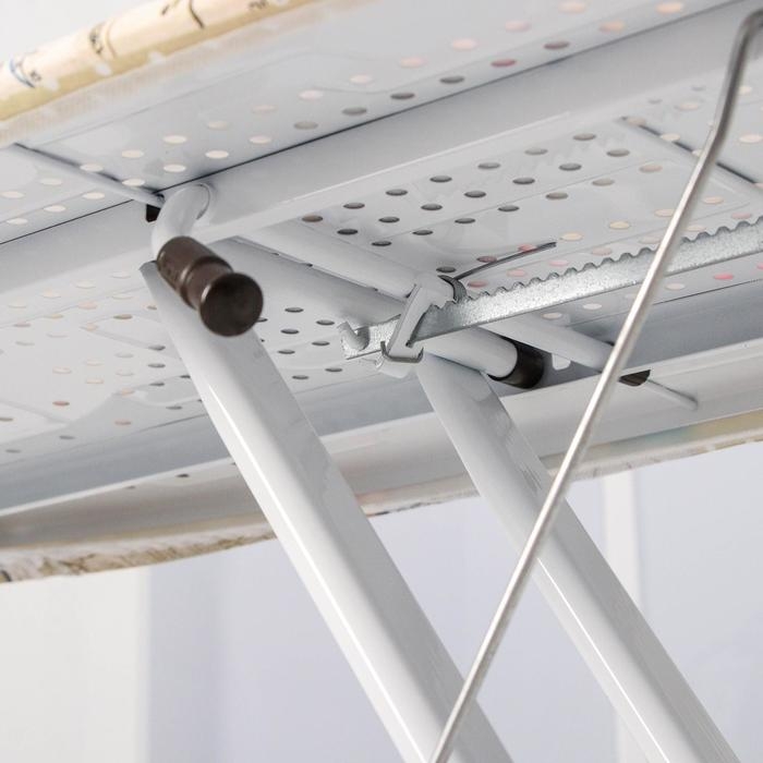 Доска гладильная Nika «Валенсия 1. Fashion», 123,5×46 см, регулируемая высота до 100 см Доска гладильная Nika «Валенсия 1. Fashion», 123,5×46 см, регулируемая высота до 100 см