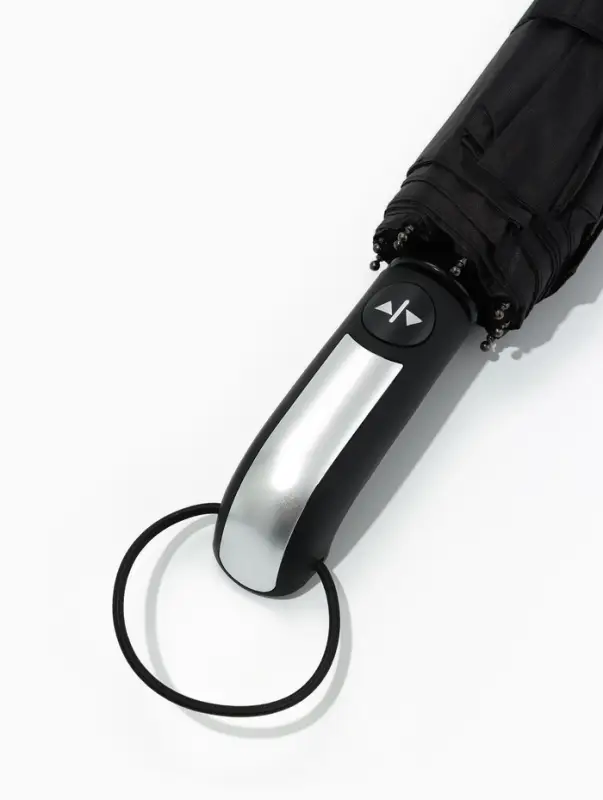 Зонт автоматический &laquo;Однотон&raquo;, 3 сложения, 10 спиц, R=50/57 см, d=100 см, чёрный