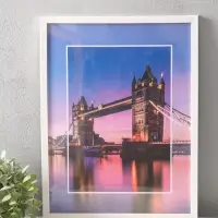 Набор фоторамок для фото 30&times;40 см Lumo, 3 шт., (пластиковый экран), белый