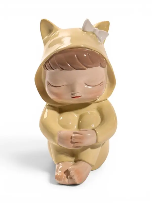 Фигурка декоративная &laquo;Малышка в жёлтом комбинезоне&raquo;, 8&times;6.8&times;12 см