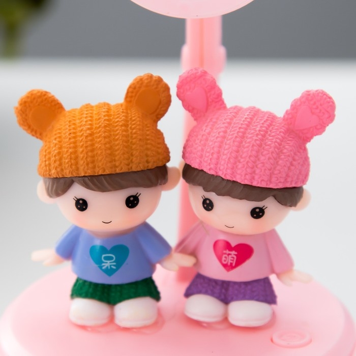 Ночник Ночник "Друзья" LED от батареек 3хААА 7,7х7,5х12,5 см RISALUX