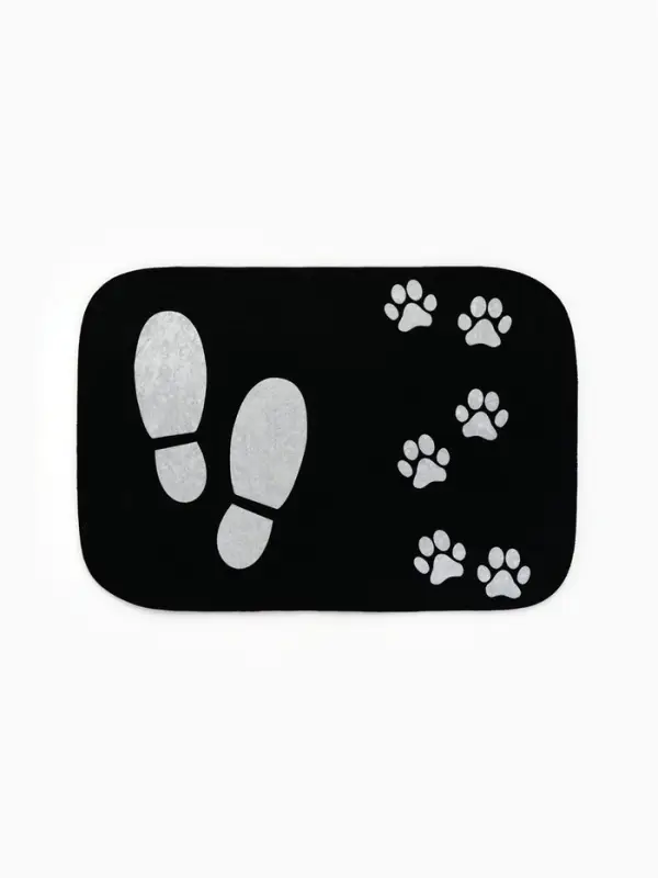 Коврик придверный &laquo;Следы&raquo;, 40&times;60 см