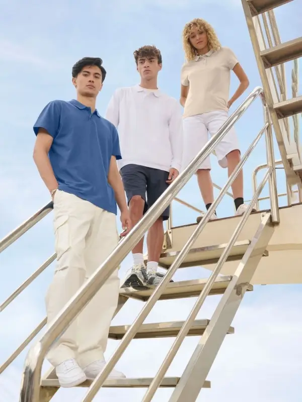 Рубашка поло унисекс Pulse, красная, размер S