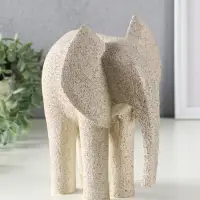 Фигура полистоун &laquo;Песочный слон&raquo;, 17.5&times;19&times;23.5 см