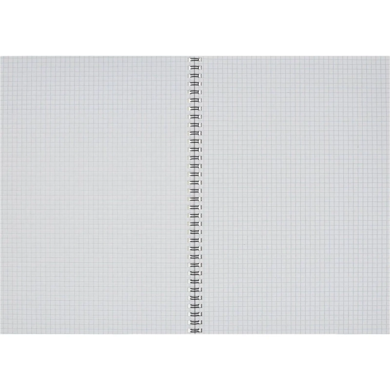 Тетрадь общая Attache,60л,клет,А4,спир,обл.мел.карт