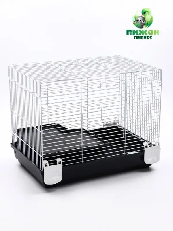 Клетка усиленная для хомяков и крыс 47 х 29 х 37 см, серая Клетка усиленная для хомяков и крыс 47 х 29 х 37 см, серая