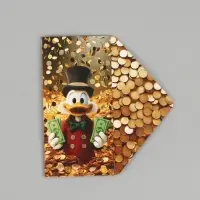 Конверт для денег &laquo;Успехов&raquo;, тиснение 16.5 &times; 8 см