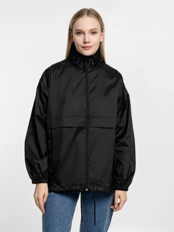 Ветровка из нейлона Surf 210 черная, размер S
