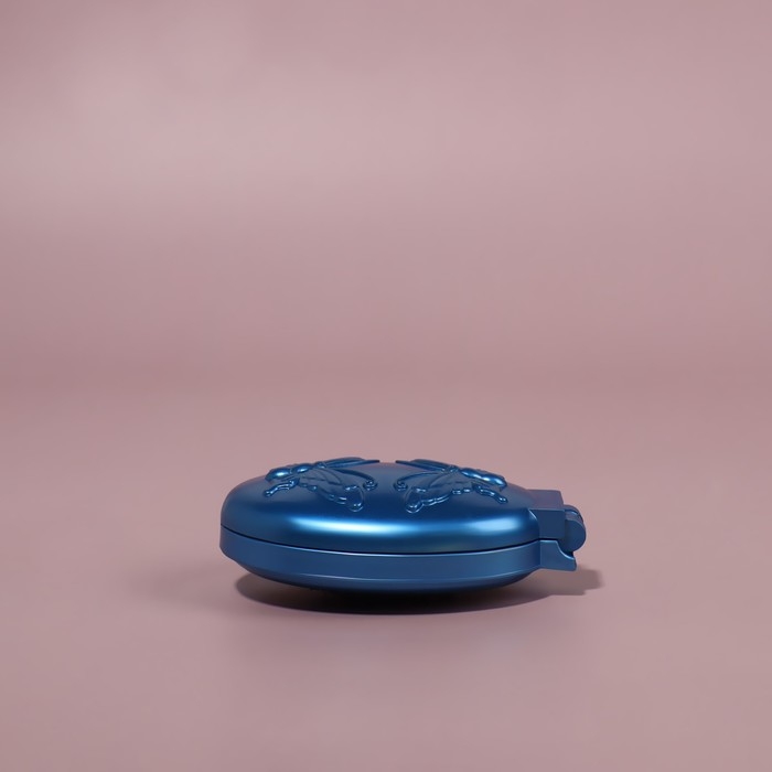 Расчёска массажная «Перламутровая бабочка», складная, с зеркалом, 5,5 × 9 см, цвет МИКС Расчёска массажная «Перламутровая бабочка», складная, с зеркалом, 5,5 × 9 см, цвет МИКС