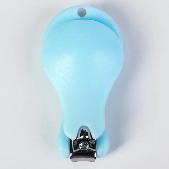 Детский маникюрный набор Крошка Я, 2 предмета: ножницы, щипчики, от 0 мес., голубой