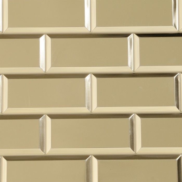 Панель ПВХ Плитка ГЛЯНЦЕВЫЙ ХРОМ 962х484 мм Панель ПВХ Плитка ГЛЯНЦЕВЫЙ ХРОМ 962х484 мм