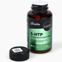 5 HTP триптофан витамины для настроения и сна, контроль веса, 60 капсул