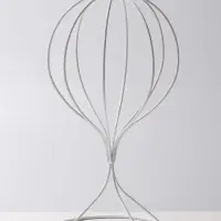 Подставка для шапок 17&times;17&times;32 см, h=32, белая