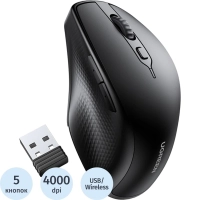 Мышь компьютерная WLS UGREEN MU101 (90395) черный