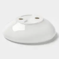 Блюдо Hanna Kn&ouml;vell, 100 мл, d=17.5 см, фарфор, белое