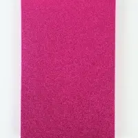 Фоамиран глиттерный Magic 4 Hobby 2 мм  цв. малиновый, 20х30 см
