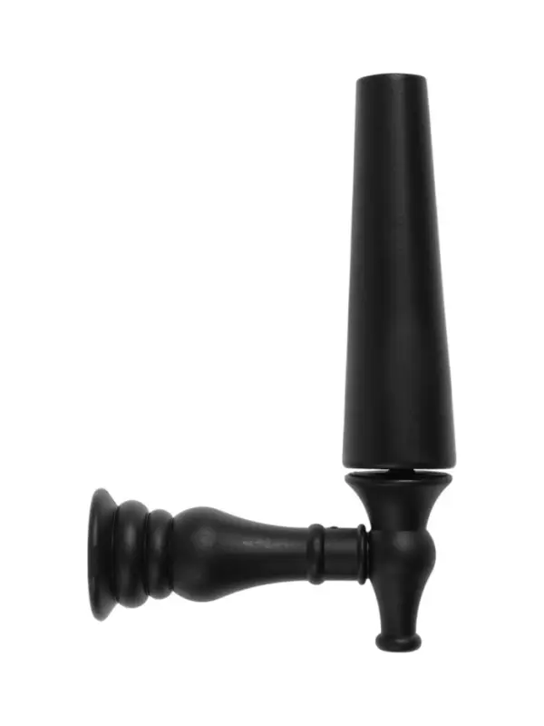 Крючок - держатель для штор CAPPIO KS053, алюминий, черный, 2 шт.