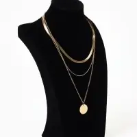 Бюст для украшений QF, 18&times;12&times;30 см, чёрный