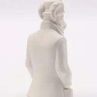 Фигурка декоративная &laquo;Баран в костюме&raquo;, неокрашенная, 12&times;6&times;4 см, белая