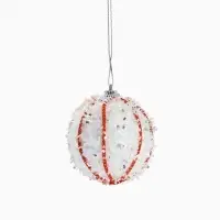 Ёлочные игрушки &laquo;Вилей&raquo;, шары новогодние, d=6 см, 6 шт., белый