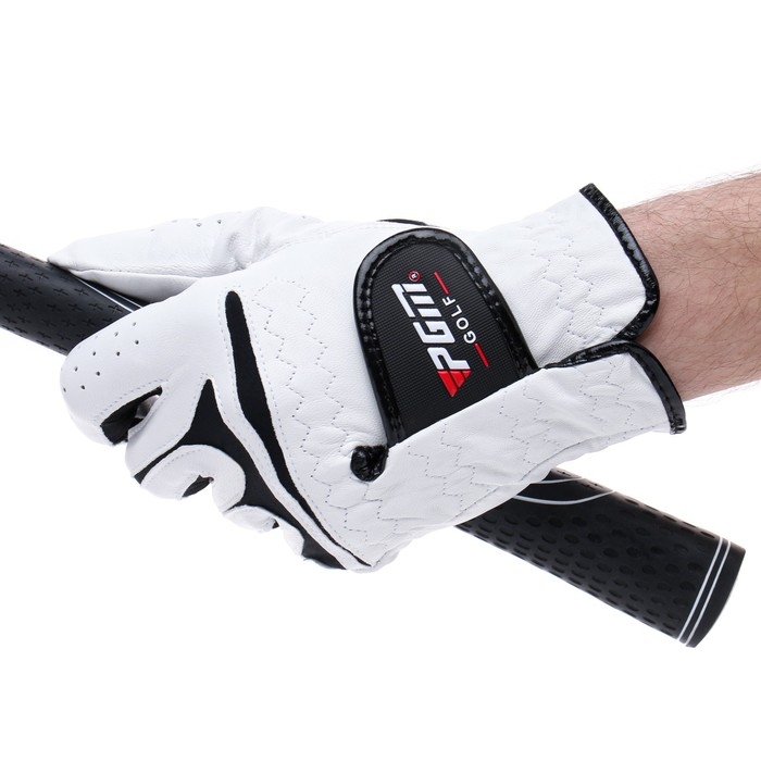 Перчатка для гольфа PGM, мужская, левая, противоскользящая, овчина, размер 25 Перчатка для гольфа PGM, мужская, левая, противоскользящая, овчина, размер 25