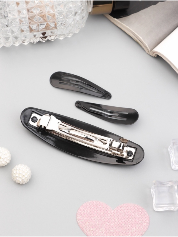 Набор для волос Набор для волос "Авиталь" (3 резинки 6 см, заколка-автомат 9 см, 2 невидимки 4,5 см) чёрный 106915