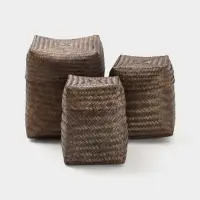 Корзинка плетёная &laquo;Рино&raquo;, 20&times;20&times;24 см