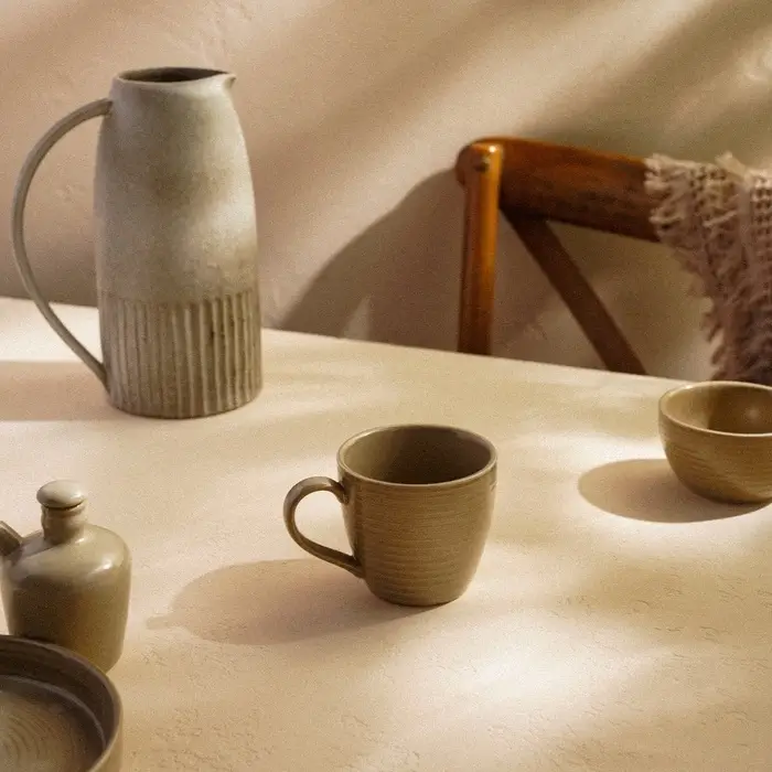 Кружка SL Home &laquo;Песчаный бриз&raquo;, 320 мл, фарфор, бежевая