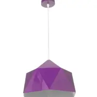 Светильник Edward, 1&times;40 Вт, Е27, 38&times;38&times;25 см, фиолетовый