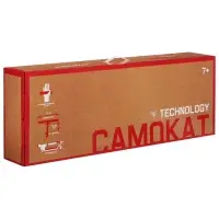 Самокат городской GRAFFITI Technology 200, складной, колёса PU 200 мм, ABEC 7, амортизатор задний, чёрный