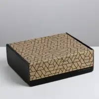 Коробка подарочная складная, упаковка, &laquo;Мир в твоих руках&raquo;, 27&times;9&times;21 см